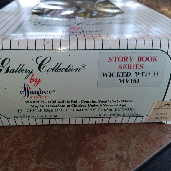 Effanbee Story Book Collection Wicked Witch  (Not from Wizard of Oz) - Picture 2 of 7